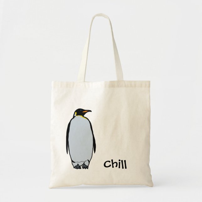 La bolsa de asas desapasible del pingüino (Frente)