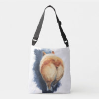 La bolsa de asas descarada del Cruz-Cuerpo del