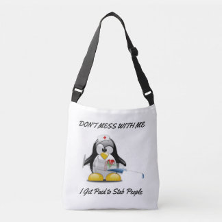 La bolsa de asas divertida de la enfermera