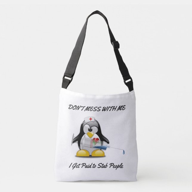 La bolsa de asas divertida de la enfermera (Anverso)