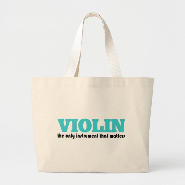 La bolsa de asas divertida del violín (Frente)