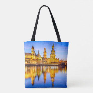 La bolsa de asas Dresden de la impresión del