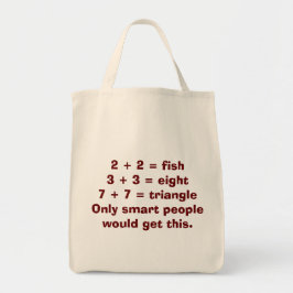 La bolsa de asas elegante de la matemáticas de la