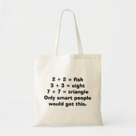La bolsa de asas elegante de la matemáticas de la