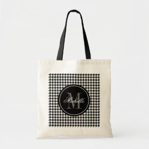 La bolsa de asas elegante elegante del monograma