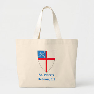 La bolsa de asas episcopal del jumbo del escudo de