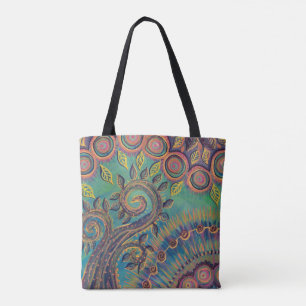 la bolsa de asas espiral del árbol y de los