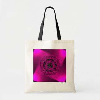 La bolsa de asas espiral ligera rosada del modelo