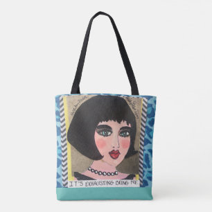 La bolsa de asas. Está agotando siendo yo