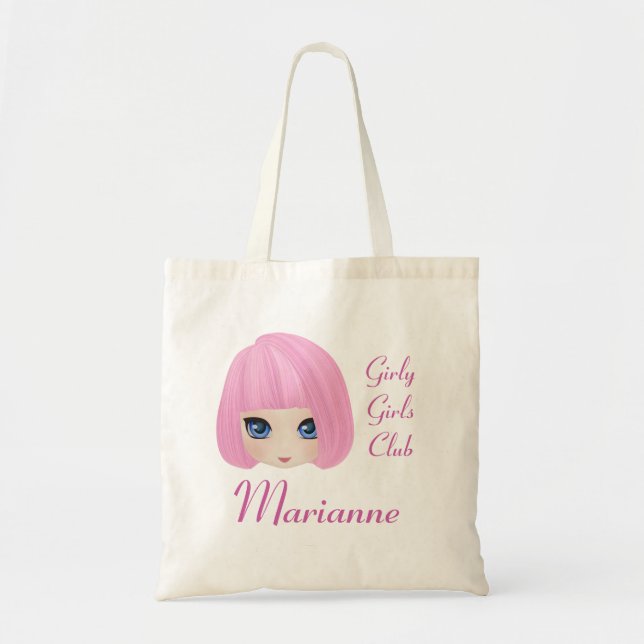 La bolsa de asas femenina del personalizado de (Frente)