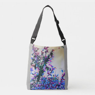 La bolsa de asas floral