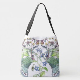 La bolsa de asas floral de Blackberry del