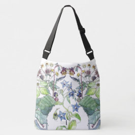La bolsa de asas floral de Blackberry del