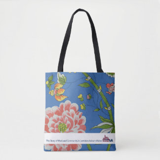 La bolsa de asas floral del LA del museo