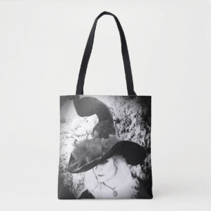 La bolsa de asas fresca blanco y negro del Pagan