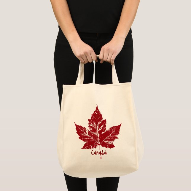 La bolsa de asas fresca Canadá retro Totebag de (Anverso (producto))