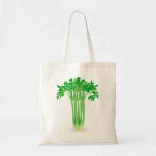 La bolsa de asas fresca del apio