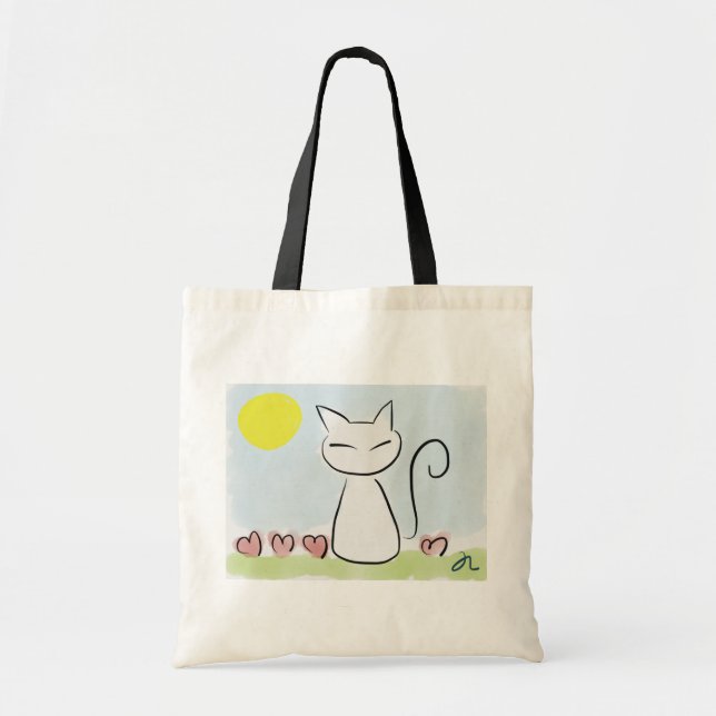 La bolsa de asas - gato en el Sun (Frente)