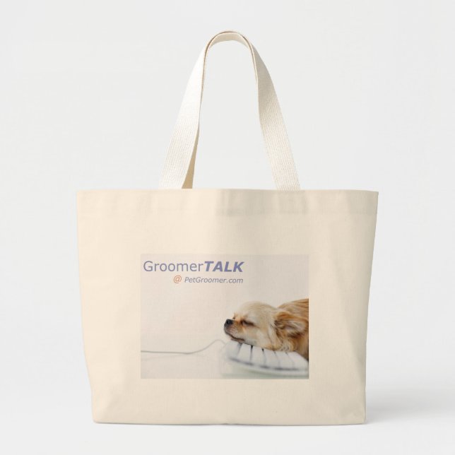 La bolsa de asas GroomerTALK @ PetGroomer.com (Frente)