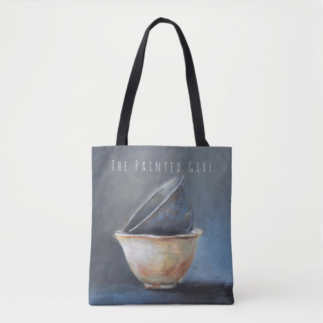 La bolsa de asas inspirada japonesa de la cerámica (Anverso)