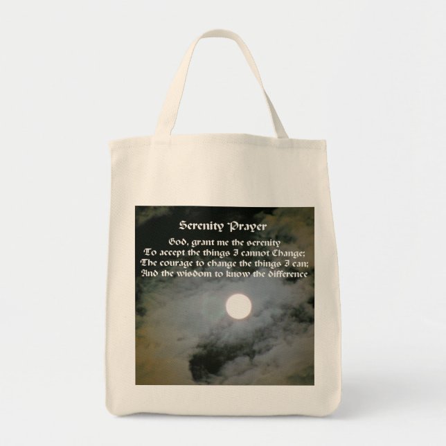 La bolsa de asas inspiradora de la Luna Llena del (Frente)