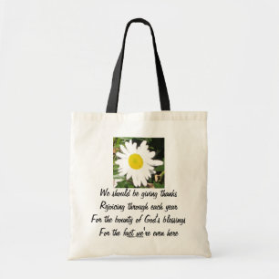 La bolsa de asas inspiradora de la margarita