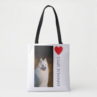 La bolsa de asas japonesa del perro de Pomerania