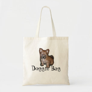 La bolsa de asas linda - bolso de perrito
