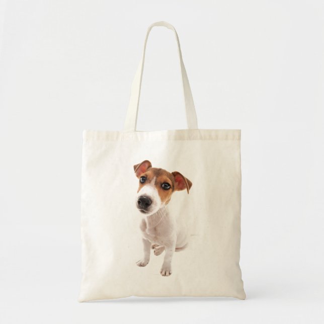 La bolsa de asas linda del perro del bebé del (Frente)