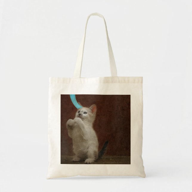 La bolsa de asas linda del presupuesto de Kittie (Frente)