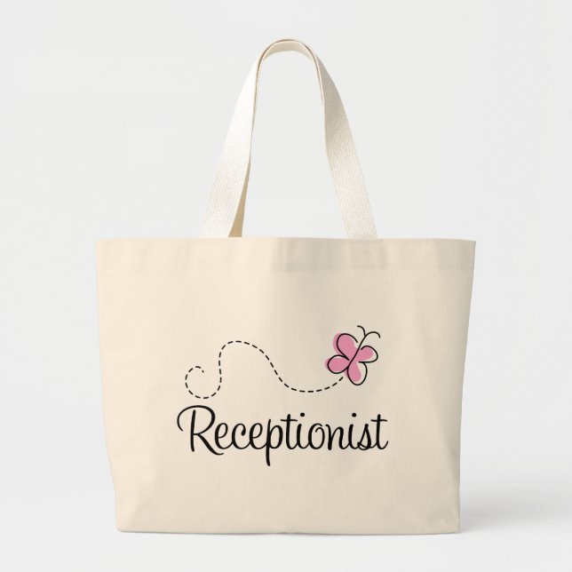 La bolsa de asas linda del recepcionista (Frente)