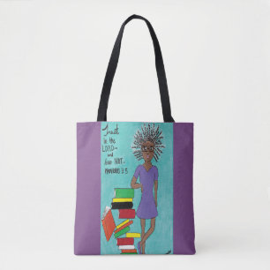 La bolsa de asas magra negra de la nota (púrpura)