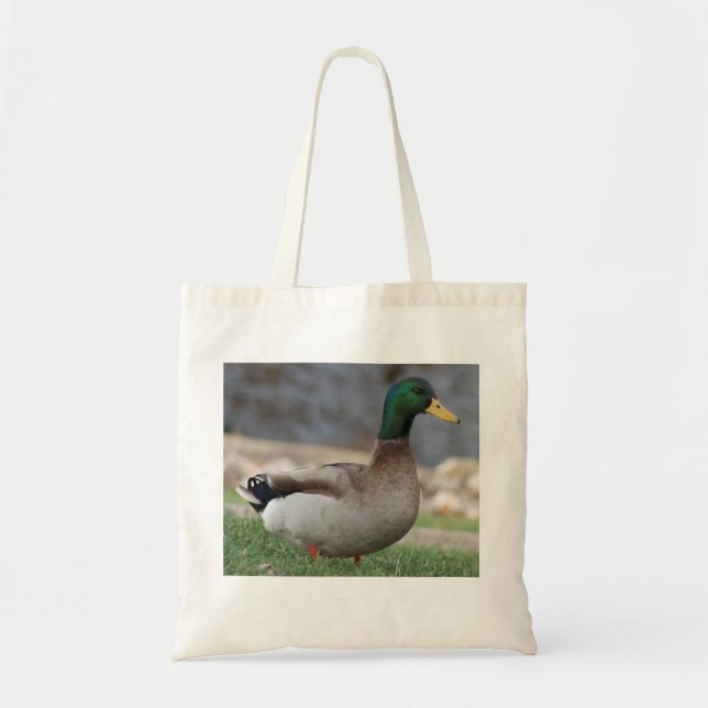 La bolsa de asas masculina del pato del pato (Frente)