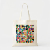 La bolsa de asas modelada caleidoscopio colorido