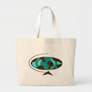 La bolsa de asas moderna del arte del globo de los
