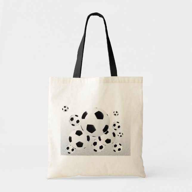 La bolsa de asas múltiple de los balones de fútbol (Frente)