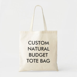 La bolsa de asas natural personalizada