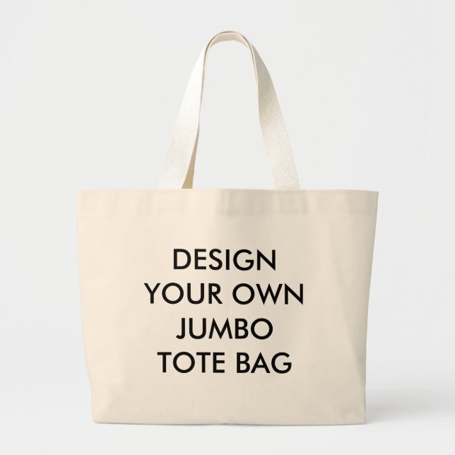 La bolsa de asas natural personalizada (Frente)