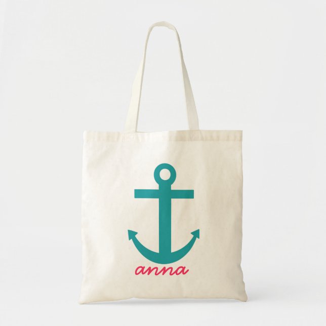 La bolsa de asas náutica del ancla (Frente)