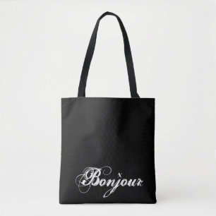 La bolsa de asas negra de Bonjour