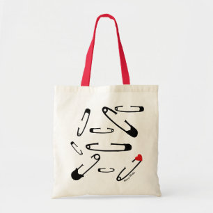 La bolsa de asas negra del arte del perno de