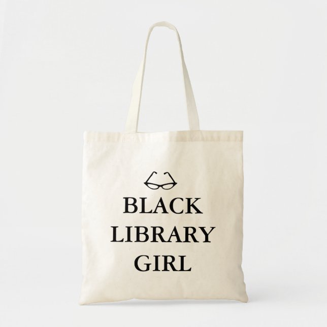 La bolsa de asas negra del chica de la biblioteca (Frente)