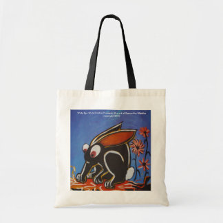 la bolsa de asas negra del conejo