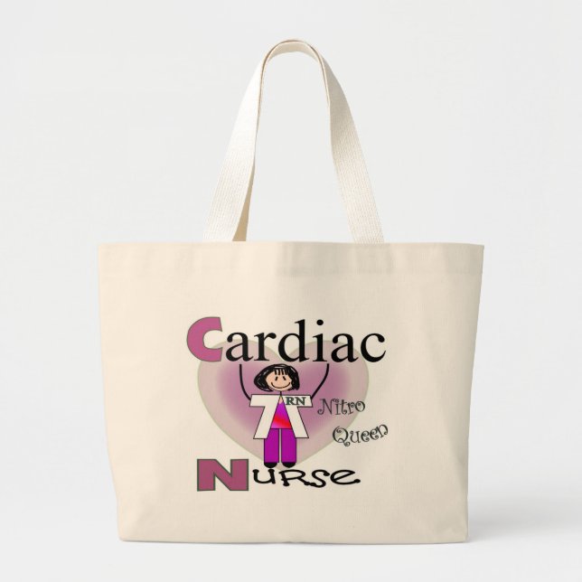 la bolsa de asas NITRO de la REINA de la enfermera (Frente)