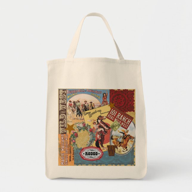la bolsa de asas occidental del collage del (Frente)