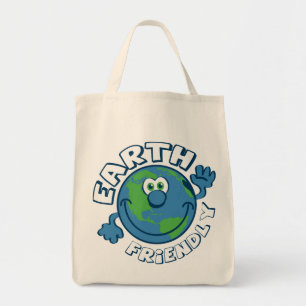 La bolsa de asas orgánica amistosa de la tierra