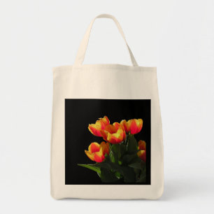 La bolsa de asas orgánica del tulipán de Rembran
