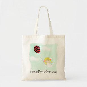 La bolsa de asas orgullosa de la abuela