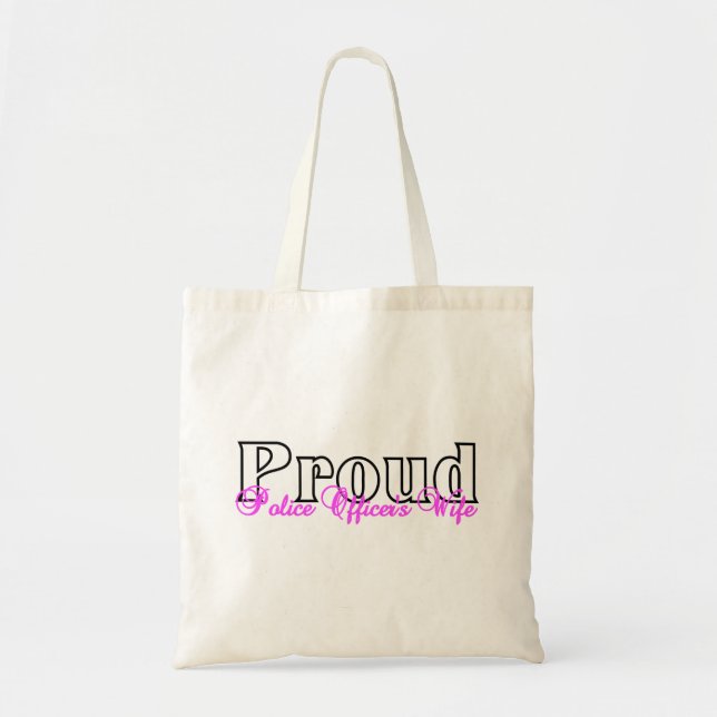 La bolsa de asas orgullosa de la esposa del (Frente)