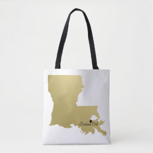 La bolsa de asas ORGULLOSA de NOLA MADE LOUISIANA